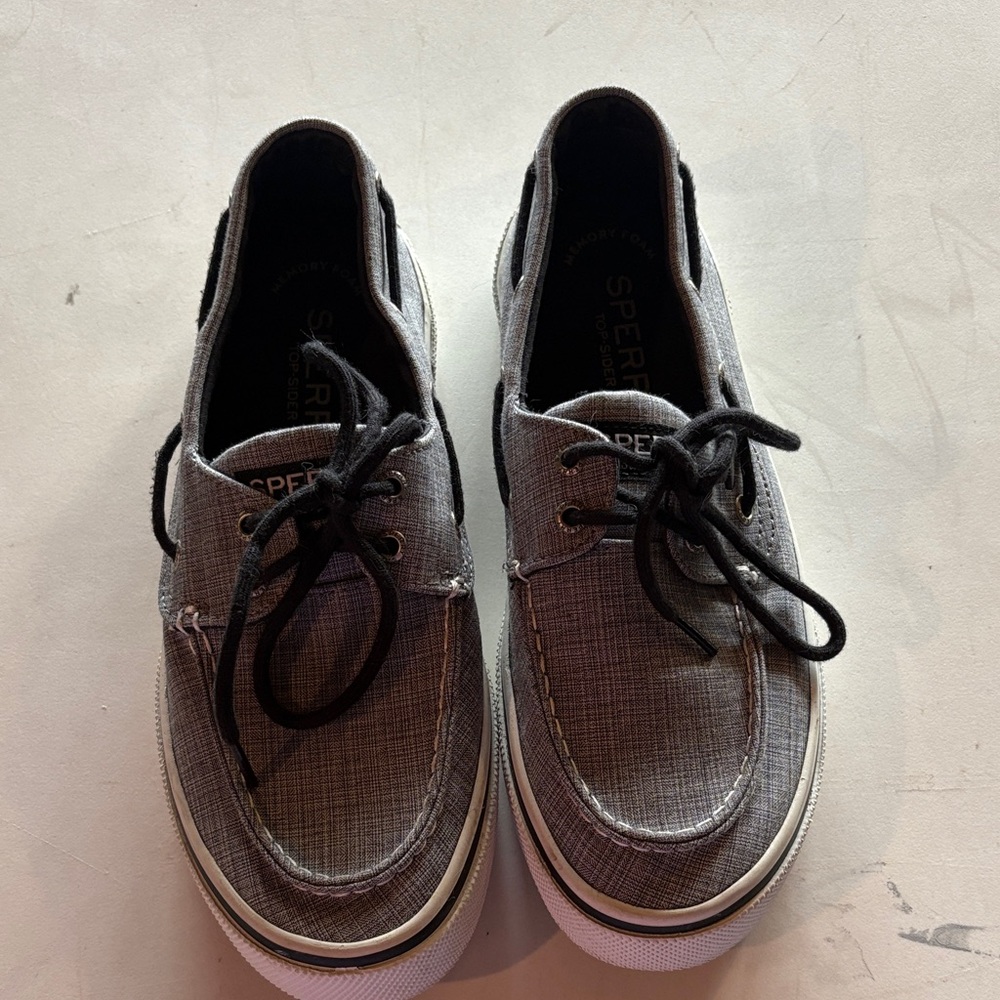 Sperry Men's Charcoal Boat Shoes